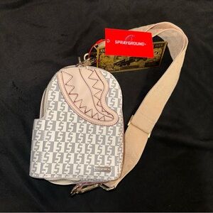 Sprayground Backpack Sling Creme De La Creme NWT